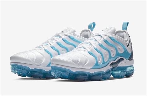 nike vapormax plus weiß blaue sohle|Nike Air VaporMax Plus weiß Herren – 924453.